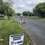 Pothole filling & fixing, De Bruyn str