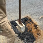 Pothole filling & fixing, De Bruyn str