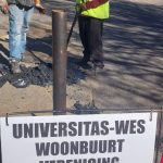 Love Mangaung assisted UWNA to repair potholes, Weitz street