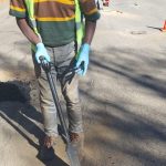 Love Mangaung assisted UWNA to repair potholes, Weitz street