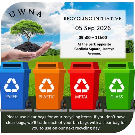 UWNA Recycling Initiative 5 Sep 2026