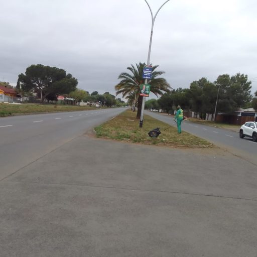 Walter Sisulu Entrance Mowed and Cleared
